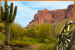 Foot of Superstition Mountain